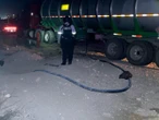 Huachicol en Nuevo León: aseguran tractocamión cargado con 45 mil litros de combustible