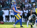 Eagles sobreviven al caos y mantienen el invicto al derrotar a Rams