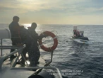 Elementos de Semar rescatan a cuatro pescadores deportivos 