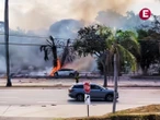 VIDEO: Avioneta se estrella en Boca Ratón, Florida
