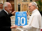 El Papa recibe al Nápoles; ¿le va a la Roma?