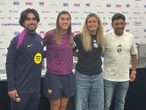 América está a la par del Barcelona, asegura Patri Guijarro