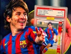Tarjeta de Lionel Messi de su primer año con el Barcelona se vende por 1.5 millones de dólares