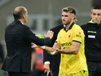 A pesar de la falta de gol, Allegri destaca trabajo de Santiago Gimenez en el AC Milan