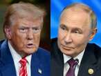 Trump quiere reunirse pronto con Putin para poner fin a la guerra de Ucrania