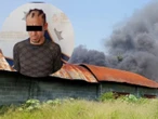 Cae sujeto que provocó incendio en bodega abandonada en NL