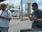 ¡Hasta cuándo! Taxistas ‘pirata’ hostigan a Uber en Cancún | VIDEOS