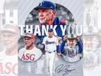 Bruce Bochy queda fuera de Rangers tras ganar su primer Serie Mundial