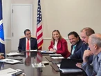 Maru Campos expone en Washington medidas para frenar al Gusano Barrenador