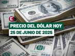 ¡Peso va por tercera sesión de ganancias! Precio del dólar hoy 25 de junio de 2025