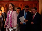 Sheinbaum celebra baja en inflación; obedece a acuerdos con gasolineros y canasta básica