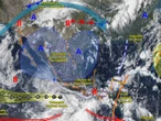 Clima en México este 23 de septiembre: 'Narda', frente frío y monzón provocarán más lluvias