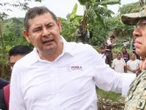 Gobernador de Puebla atiende emergencia tras desbordamiento del río Pantepec