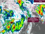 ‘Erick’ se debilita a tormenta tropical sobre Guerrero