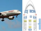 Ubicación del asiento del único sobreviviente del avión Air India