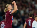 Erling Haaland es imparable: Marca un triplete con Noruega