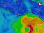 'Erick' se fortalece a huracán mientras se acerca a Oaxaca y Guerrero