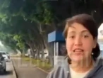@Ladypendej… Graban a conductora que insulta a ciclista