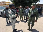 Rubén Rocha se reúne con Harfuch y titular de la Defensa