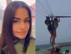 Mujer denuncia acoso sexual mientras practicaba paravelismo en Tunez | VIDEO