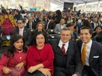 Funcionarios, abogados y legisladores asisten a la toma de protesta de los nuevos integrantes de la SCJN