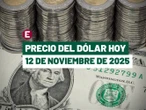 ¡Peso aumenta ganancias! Precio del dólar hoy 12 de noviembre de 2025