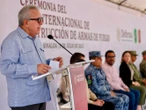 Rocha Moya lidera destrucción de armas en Sinaloa como símbolo de paz y seguridad