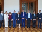 Sheinbaum se reúne con Lorenzo Simonelli, presidente y director ejecutivo de Baker Hughes