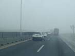 Neblina cubre carretera en Nuevo León 