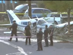 Avioneta se estrella en un barrio de San Diego; deja incendio y casas destruidas
