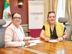 Rosa Icela Rodríguez se reúne con presidenta del INE; tratan futuros procesos electorales