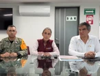 Sheinbaum supervisa niveles del Río Pánuco en Tamaulipas