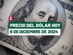 ¡Peso avanza por segundo día! Precio del dólar hoy 6 de diciembre de 2024