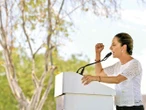 'El pueblo es la fuerza de México': Claudia Sheinbaum; visita Baja California Sur