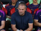 A Hansi Flick no le gustó la victoria de su FC Barcelona