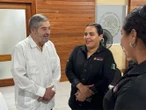 De la Fuente realiza recorrido en nueva sede del Consulado Mexicano en Petén