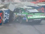 VIDEO: El fuerte accidente de Daniel Suárez en México en NASCAR Xfinity