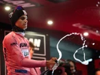 Mexicano Isaac del Toro sigue líder del Giro de Italia