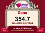 Melate: Resultados del sorteo del 11 de mayo de 2025