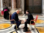 Zelesnky y Trump hablaron de defensa aérea y sanciones económicas en el Vaticano
