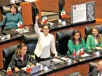 Polémica legislativa: Lilly Téllez, senadora incómoda desde 2018 
