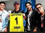 Verstappen luce la playera del América