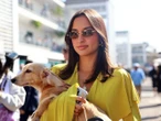 La novia mexicana de Leclerc brilla en la F1