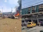 Ataque con explosivos contra base aérea en Colombia | VIDEOS