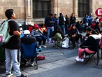 CNTE se repliega y retira bloqueo en Palacio Nacional tras varias horas