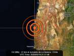 Sismo de 5.8 sacude las costas de Chile; se registran replicas