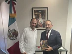 Alejandro Robles destaca desde Los Ángeles la voz migrante en la Reforma Electoral y se reúne con el Cónsul General