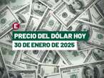 ¡Peso cae tras datos del PIB de México! Precio del dólar hoy 30 de enero de 2025