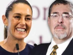 Sheinbaum y Arévalo conversan previo a visita oficial