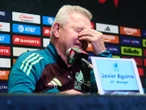 Microciclo de Javier Aguirre sufre su primera baja